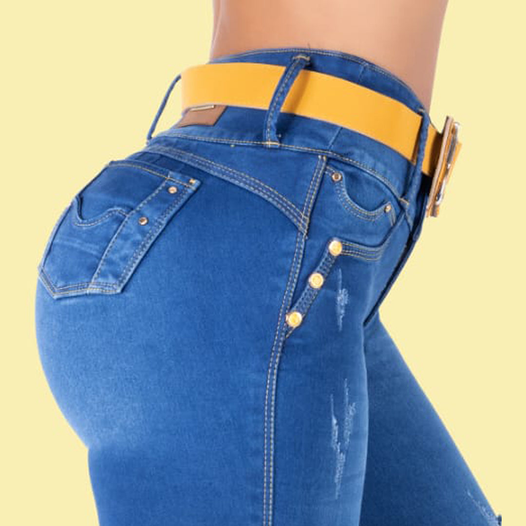 Bermuda Colombian Butt-lift Jeans