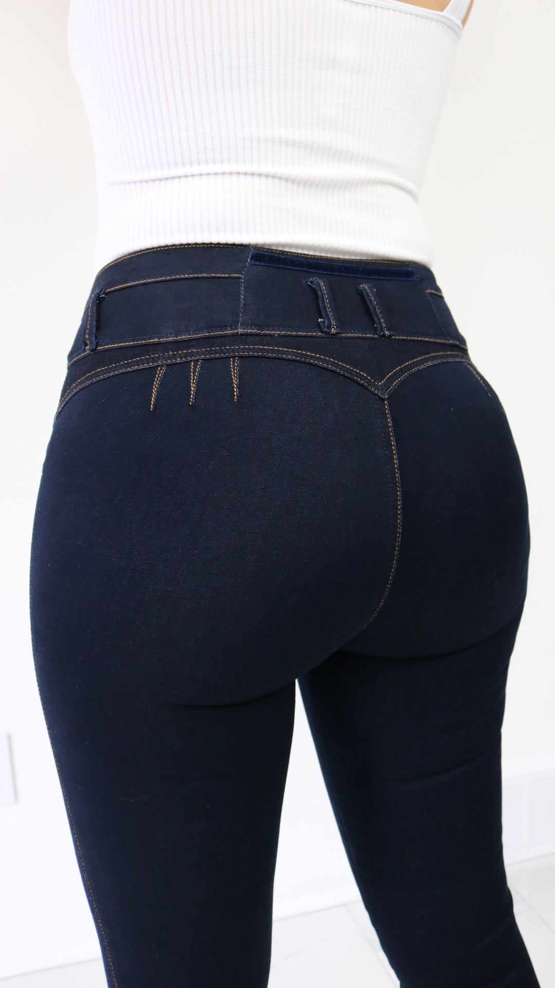 Deep Blue Colombian Butt-Lift Jeans