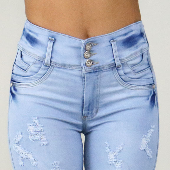 Heavy Washed Capri