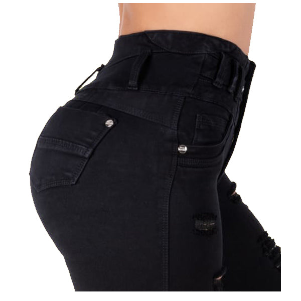 Jagger Black Colombian Butt-lift Jeans