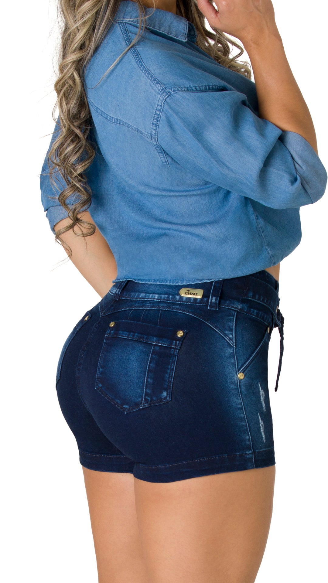 Mavi Colombian Butt-lift Jean Shorts