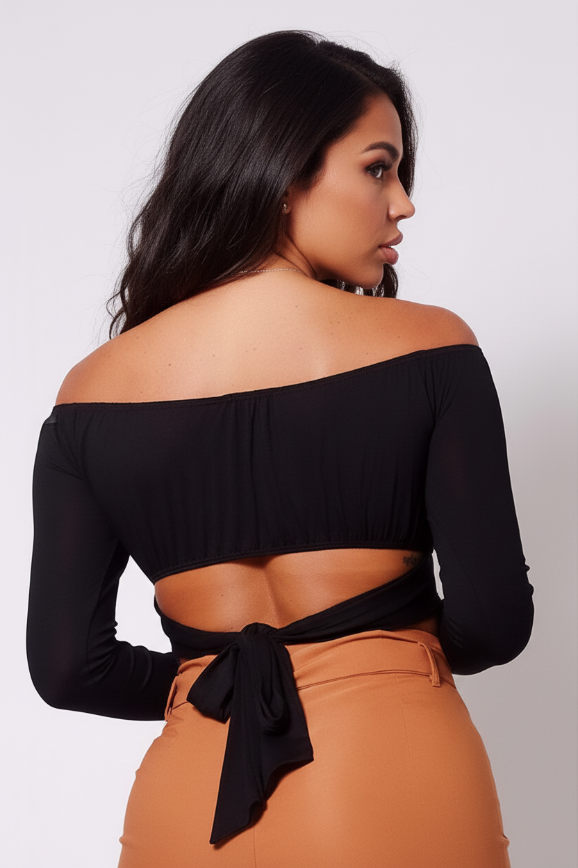 Romantic Off The Shoulder Top