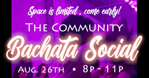 August 26, 2026 Community Bachata Social