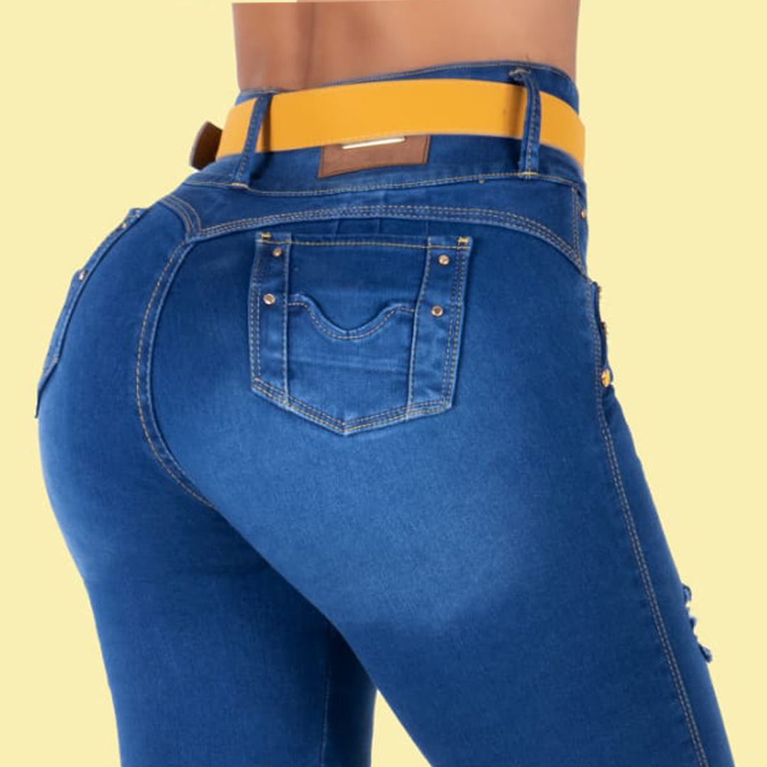 Bermuda Colombian Butt-lift Jeans