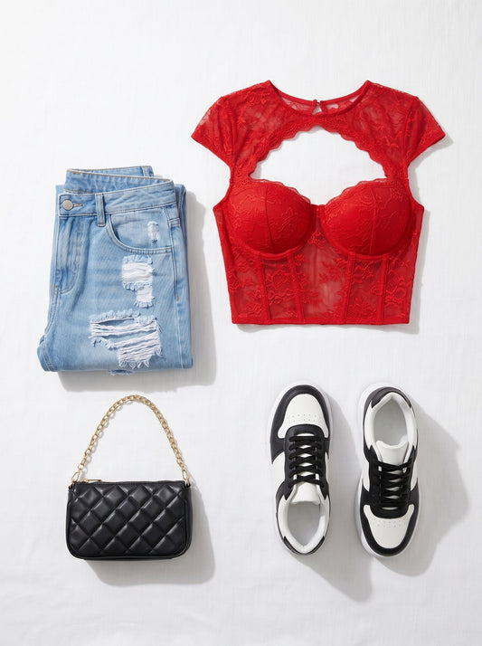 Featured Outfit: Contrast Maxing