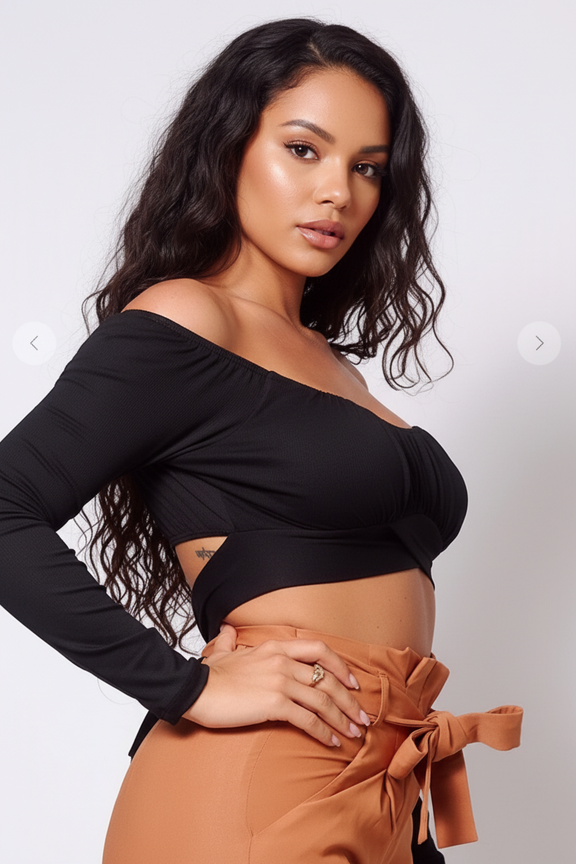 Romantic Off The Shoulder Top