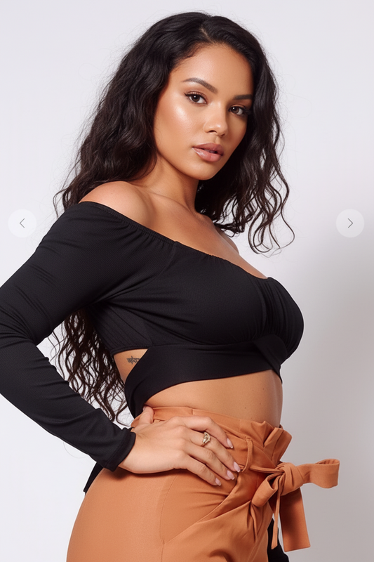 Romantic Off The Shoulder Top